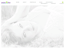 Tablet Screenshot of paigedayphotography.com